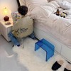 Acrylic Kids' Step Stool – Clear Small Footstool for Bathroom,