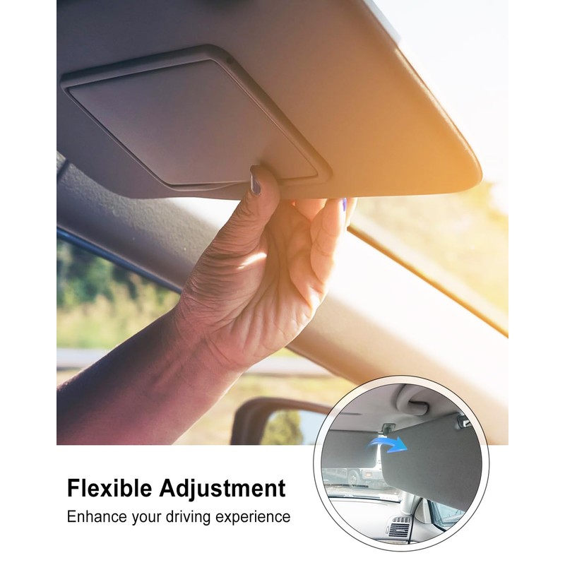 QAGGUM Sun Visor Fit for Honda CRV 2017 2018 2019