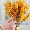 Factory Direct Craft Artificial Golden Heather Floral Bush | Size: