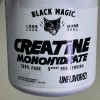 BLACK MAGIC Creatine Monohydrate 100% Pure 5G Per Serving BB