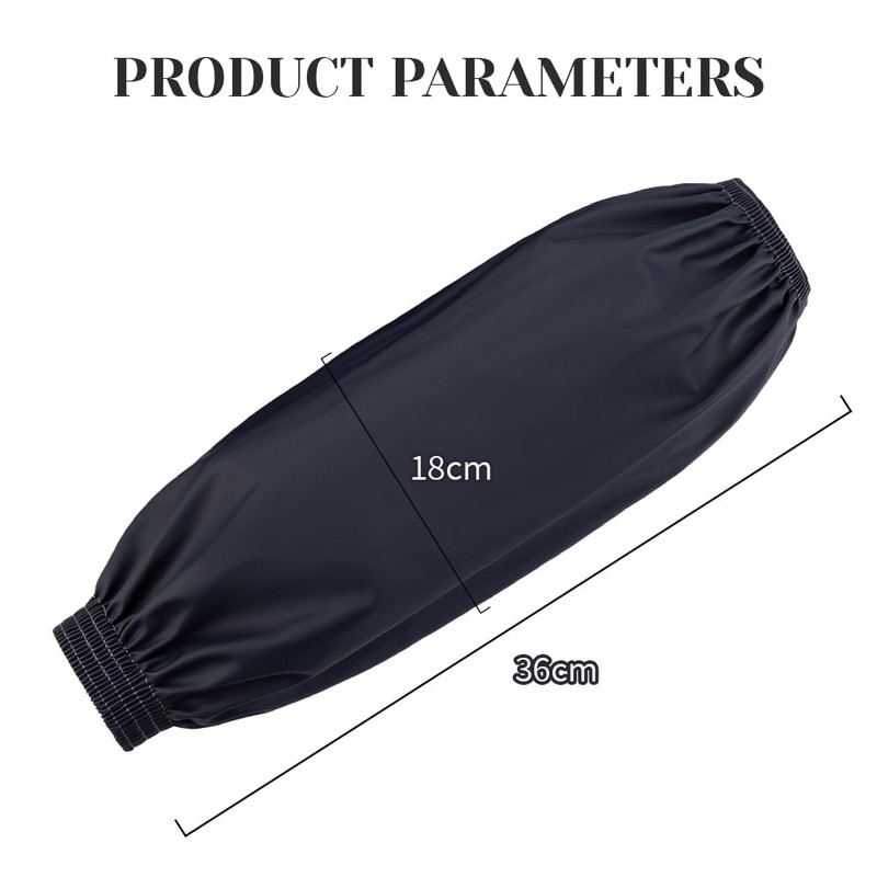 BIAEHIPATE 2 Pairs Arm Covers - Waterproof Kitchen Sleeves For