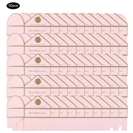 50Pcs Unique Envelope Shape Paper Candy Box Candy Holder Wedding Party Accessories DecorationPink