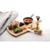 Takakuwa Metal Wood Morning Jam Spoon, Natural Size: Approx. W16
