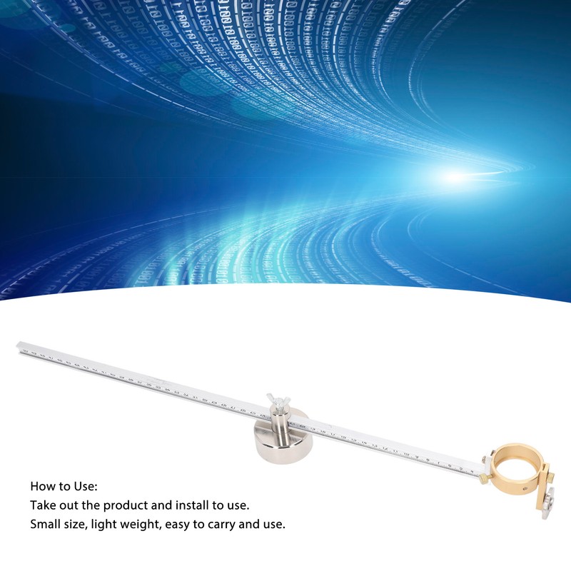 Plasma Cutter Torch Circle Guide Clear Scale 50cm Adjustable Aluminum