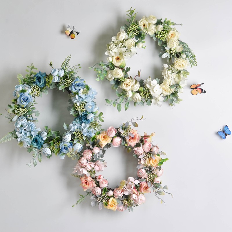 Fake Flower Simulation Garland Plastic Fake Flower Interior Door Wall