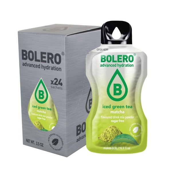 Bolero Matcha 24 x 3 g | Juice Powder without