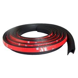 Tuokay, 10 m EPDM Rubber Car Door Seal, 20 mm x 10 mm P-shaped Sealing Strip, Sound Insulation Car Interior, Sound Insulation Mats Car for Bonnet, Engine Compartment, Car Doors, Boot Door