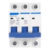 Circuit Breaker AC 400V 6/10/16/20A 3-Pin Circuit Breaker DZ47-63 for