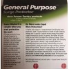 Power Sentry 7 Outlet 1100 Joules Surge Protector w/ 3'
