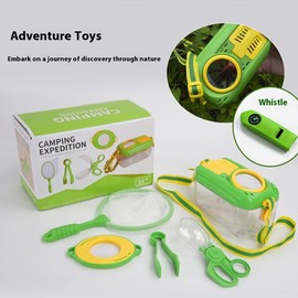 SUIOPPYUW Kids Bug Catcher Kit Butterfly Net Included for Outdoor Adventures Bug Catching Kit for Kids 3-5 ABS Cup Bug Bug Catcher, Without Magnifier