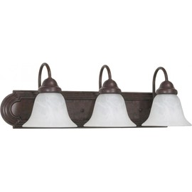 Nuvo Lighting 60/325 Three Light Vanity, 3, Bronze/Dark