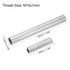MECCANIXITY Threaded Extension Rod, 3.94" Lamp Pipe with Connector Light