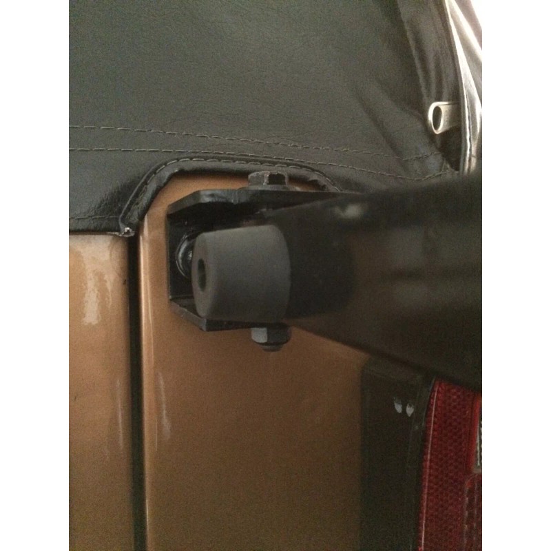 Spare Tire Carrier Plug and Bumper Kit Compatible with Jeep