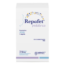 Repafet Pediatrico Jarabe 100 Mg, 1 Frasco 120 Ml