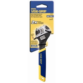 Irwin Industrial Tools 2078604 6-Inch Metric Quick Adjusting Wrench