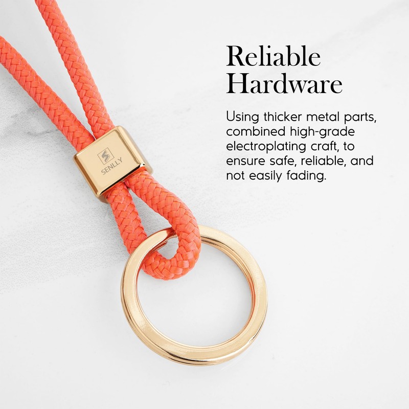 SENLLY Wristlet Lanyard Strap for Keys, Original Minimalist Design Wrist