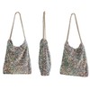 Meliyya Sequin Shopper Tote Bag Shoulder Bag Shiny Shoulder Bag