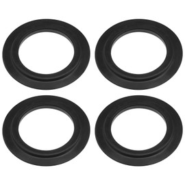 Be In Your Mind 4pcs NBR Rubber Sealing Gasket Rings Kitchen Sink Stopper Gaskets and Strainer Basket Plugs Ideal for Pipe Connection