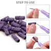 Oiieco 100Pcs 3mm Mini Sanding Bands for Nail Drill, 180