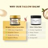 Unbranded Beef Tallow & Honey Balm Grass-Fed Whipped Face &