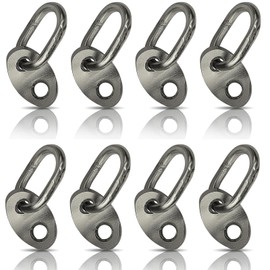 7100 Engine Lifting Bracket Set,8 Sets Engine Lift Bracket Kit, 5,500 lb Capacity Heavy Duty Engine Support Bar for Load Levelers and Lifting Slings (Black)