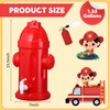 Liliful 1.5 Gallon Fire Hydrant Drink Dispenser Firefighter Birthday Party