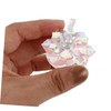 Outanaya 2pcs Iridescent Cherry Blossom Nail Practice Stand Magnetic Display