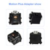 TechKen 2Pack Wii Motion Plus Adapter Wii Motion Attachment, Wii