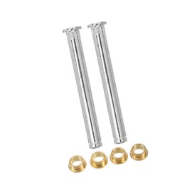 REPAIROCK Door Hinge Pin Bushing Repair Kit Replacement Fit for Grand Cherokee - Pack of 6 Silver Tone Gold Tone Auto Replacement Parts