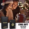 Jet Torch Lighter, Refillable Butane Playing Card Lighter, Exquisite Packaging,