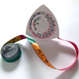 BMI Maßband"Triangle" mit deutscher Beschriftung