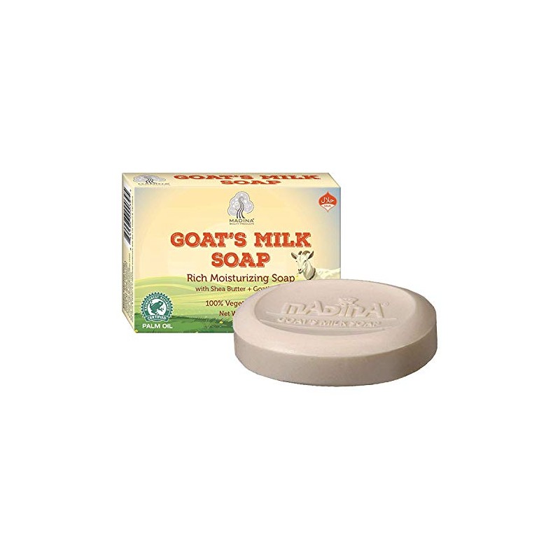Goat Milk Natural Soap Skin Moisturizer Shea Butter Vitamin A