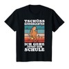 Kids First-class school child sloth with school cone, first day