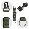 SOWHUP Tactical Keychain with Quick Release Buckle, EDC Gear Clips