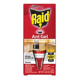 Raid Ant Gel, Kills Ants You Don't See, Continues Killing for up to 1 Month, Odorless Bug Control, 1.06 oz