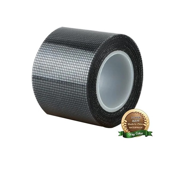 NoBrand Window Screen Repair Kit 16.5FT 3-Layer Strong Adhesive &