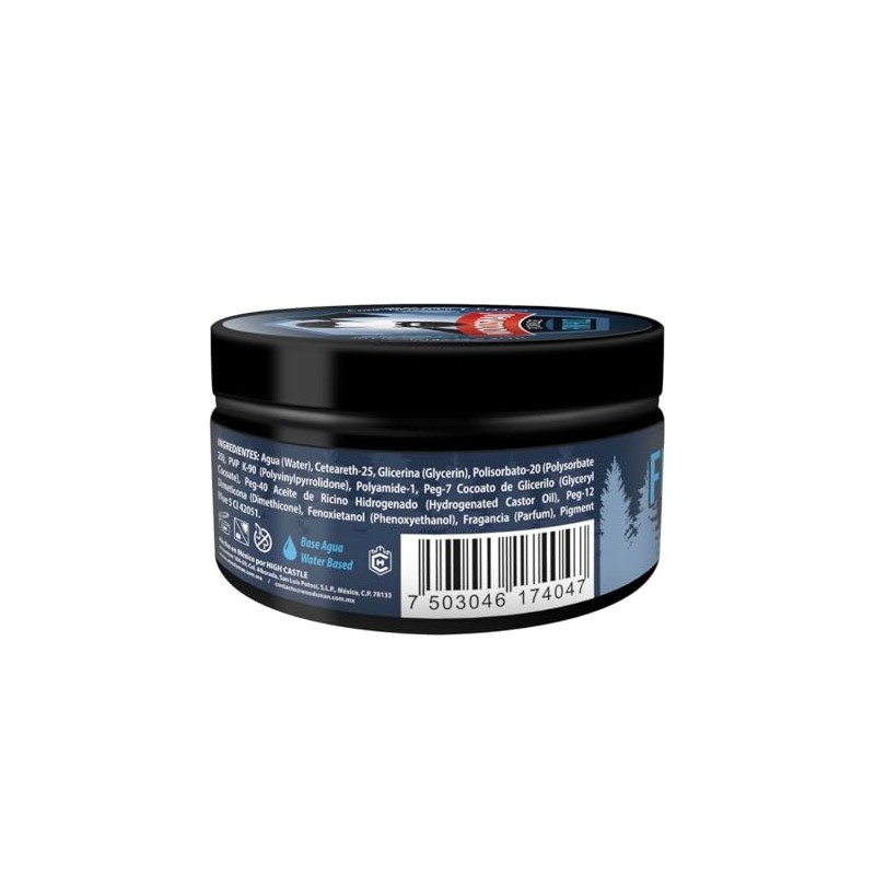 Woodsman - Pomada para Cabello y Barba Fijación Firme 113g.