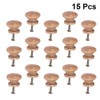 Wooden Knobs Cabinet Furniture Drawer Knobs Pulls Handles with Screw