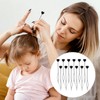 12Pcs Topsy Tail Hair Tool, Quick Beader for Braiding Beads