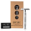 Parker Open Comb Double Edge Safety Razor – Heavyweight Chrome