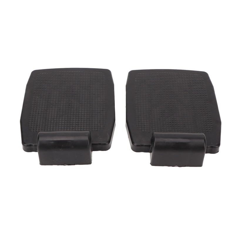 2pcs Wheelchair Footplate Plastic Ergonomic Wheelchair Footrest Pedal Replacement Accessory