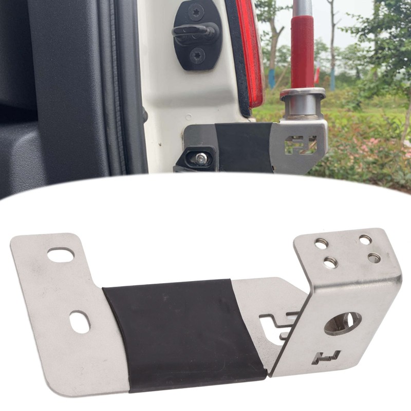 Car Antenna Bracket Stainless Steel Anti Theft Vehicle Mobile Radio