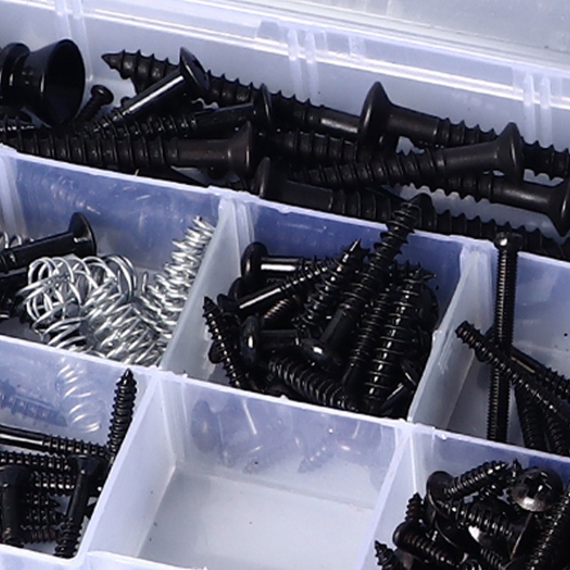 Guitar Repair Screw Kit Electric Acoustic Guitar Mounting Screws Strap