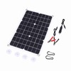 Portable Solar Panel 18V 20W Monocrystalline Silicon Solar Panel Dual
