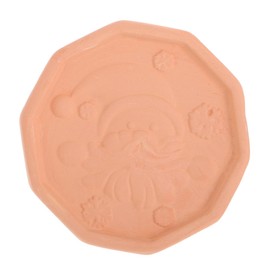 FUNOMOCYA Santa Claus Terracotta Brown Sugar Keeper Humidifying Sugar Saver Disk for Food Storage Reusable Softener to Maintain Freshness and Moisture for Kitchen Use