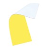 Magex MSR-10YW Magnetic Double-Sided Color Sheet, Yellow/White