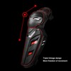 Motorcycle Knee Pads Reflective Adjustable Anti Fall EVA PP Knee