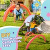 Hanaive 2 Pack Pool Noodles 52 Inch Foam Pool Swim