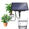 Solar Waterer, 33ft Hose Drip Irrigation Kit for 10 Potted