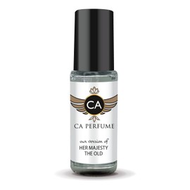 CA Perfume Impression of Her Majesty The Oud for Women Perfume Oil Amber Floral Scent Long Lasting Perfumes for Women Travel Size Mini Perfume Sample TSA Ready Body Oil Roll-on 0.14 Fl Oz 4ml